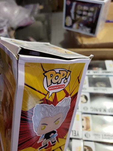Funko Pop Figura One Punch Man Garou 720 Glow Daño