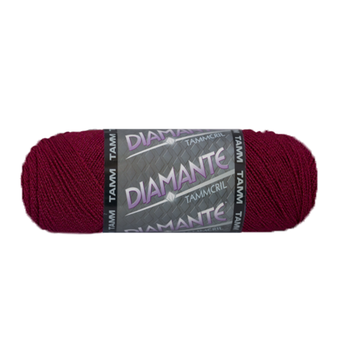 Estambre Diamante Madeja de 100 gramos Vino