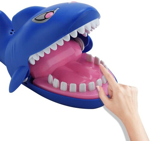 Juguete Tiburon Mordelon Con Luz y Sonido Juego de Mesa