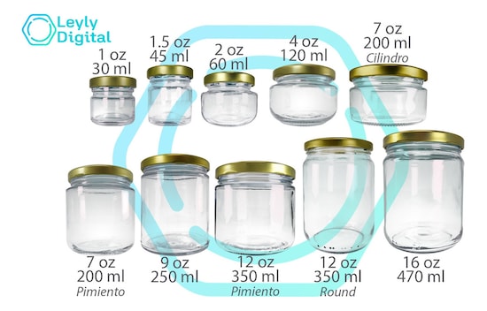 Envases de vidrio hasta 258ml