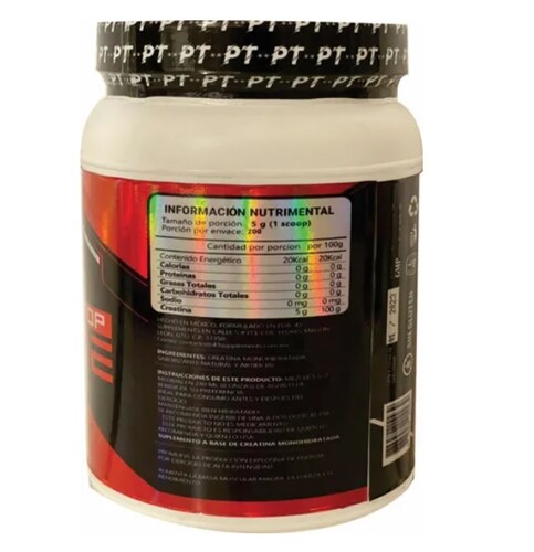 Total Nonstop Creatina Monohidratada 1 Kg (200 Servicios)