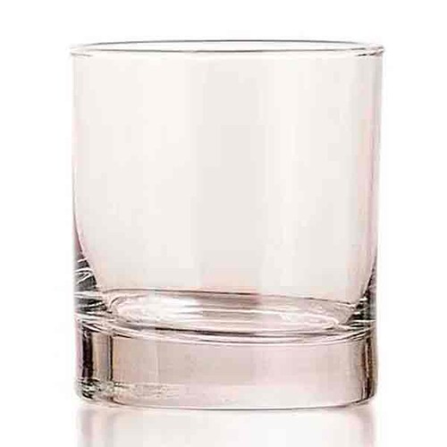 Vaso Rocas Old Fashion De vidrio 11oz  Crisa 6714 - 6 Pz