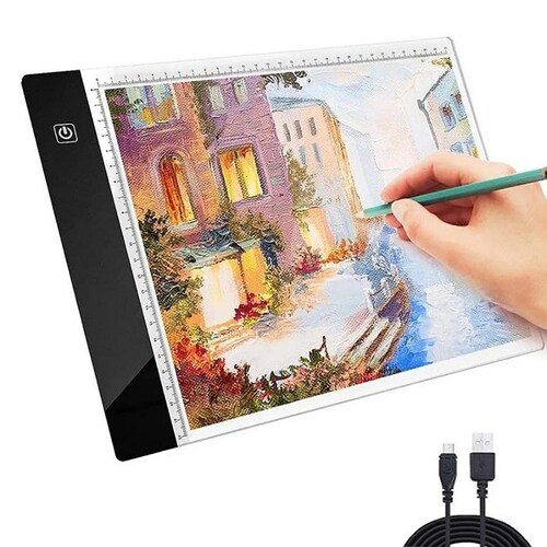 Tableta De Dibujo Amyty Portátil Tamaño A4 Con Luz