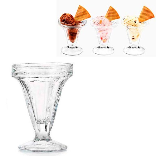 1 Copa para Postres, Helados o Mariscos 220ml.Crisa 2211