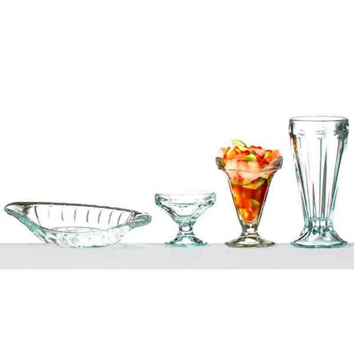 1 Copa para Postres, Helados o Mariscos 220ml.Crisa 2211