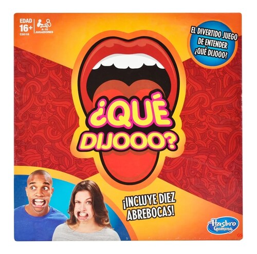 ¿que Dijooo? Juego De Mesa Hasbro Gaming