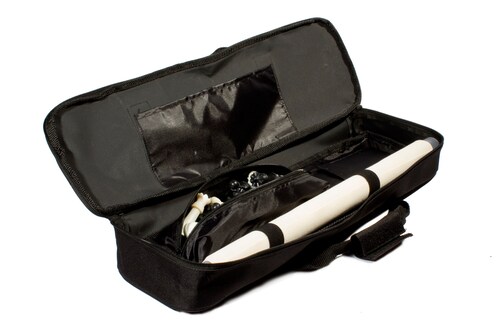 Ajedrez 1.2 kg. Estuche Profesional + 2 Reinas Extra. Blanco-Negro