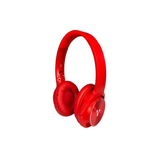 Diadema Hpb-200 Vorago Bluetooth Manos Libres Plegable Rojo
