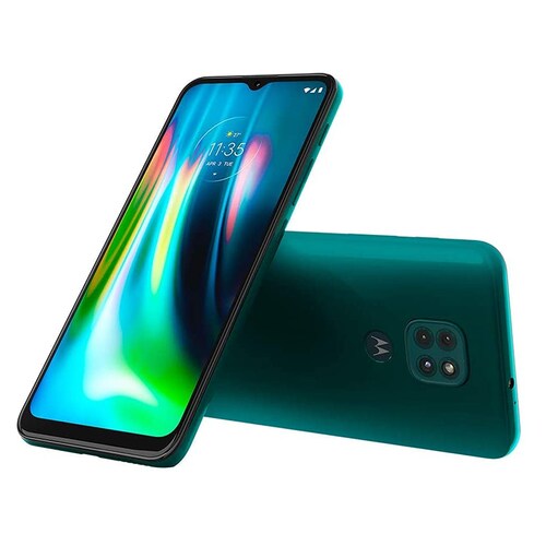 Celular MOTOROLA Moto G9 Play 64GB 6.5" HD+ Triple Camara 48Mpx + Audífonos