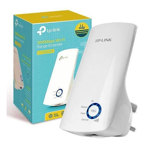 REPETIDOR INALAMBRICO EXTENSOR DE RANGO TP-LINK TL-WA850RE 300MBPS 1 RJ45 PLUG AND PLAY
