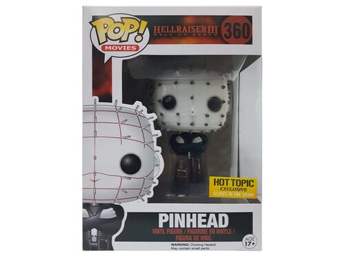 Funko Pop Figura Hellraiser III Pinhead 360 Hot Topic