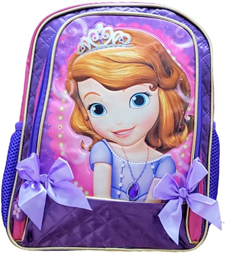 Princesita Sofia Mochila Escolar Niña Backpack Kinder