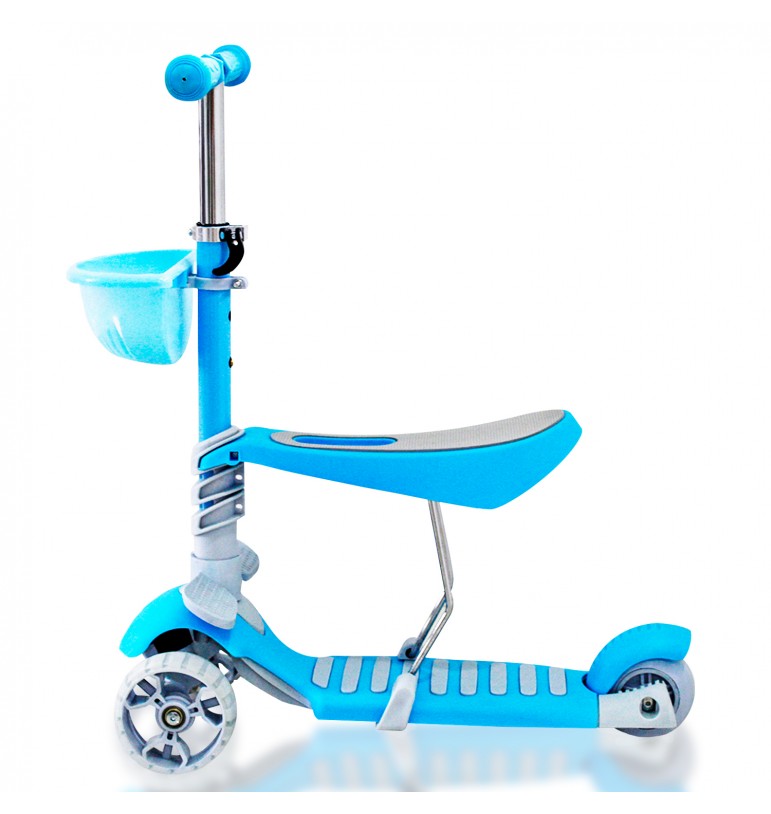 Patinete electrico tres ruedas con asiento online