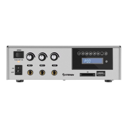 Amplificador de Sonido Ambiental con Bluetooth Radio FM y USB 75