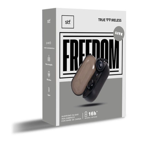 Audífonos in-ear True Wireless Fredoom Lite Stf Negro
