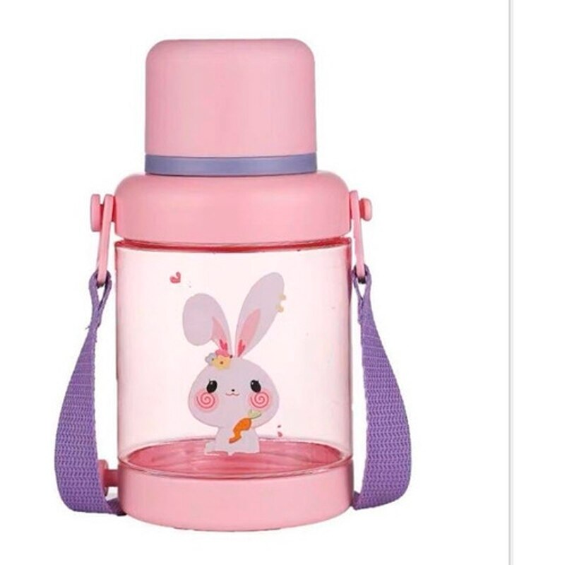Cantimplora Kawaii Para Niños 400ml Con Stickers | Cuotas Sin Interés