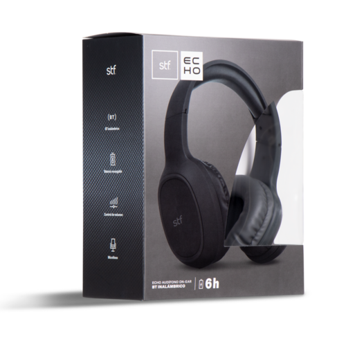 Audífono On-Ear Inalámbrico Echo Stf Gris