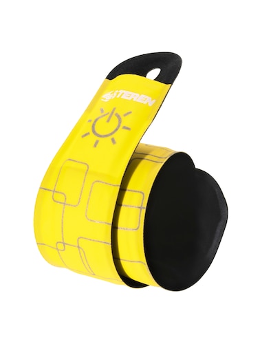 Brazalete pulsera sport con luz LED Amarillo