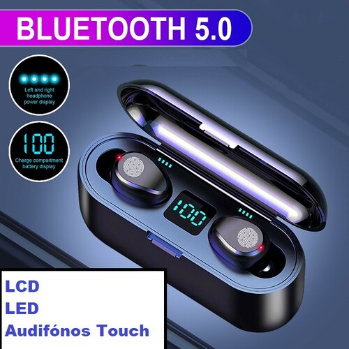 Audífonos Bluetooth Tws F9 Compatibles Compatibles Cualquier Celular Android, IOS