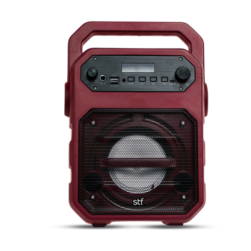 Bocina Inalámbrica Joy Stf  Tinto 4 Pulgadas 