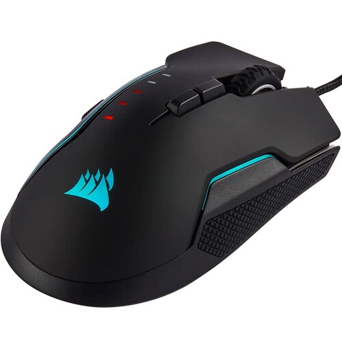 Mouse Corsair Glaive RGB PRO Aluminio Alambrico Optico USB Gaming CH-9302311-NA