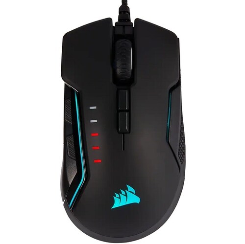 Mouse Corsair Glaive RGB PRO Aluminio Alambrico Optico USB Gaming CH-9302311-NA