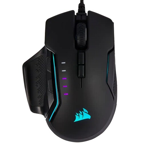 Mouse Corsair Glaive RGB PRO Aluminio Alambrico Optico USB Gaming CH-9302311-NA