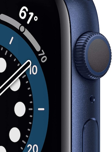 Reloj (Reacondicionado Grado A) Apple Watch Serie 6 44 mm GPS Color Azul.
