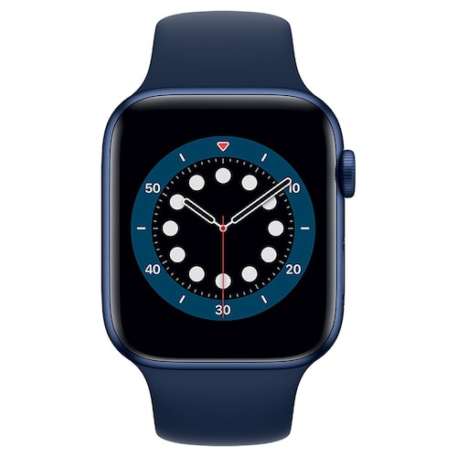 Reloj (Reacondicionado Grado A) Apple Watch Serie 6 44 mm GPS Color Azul.