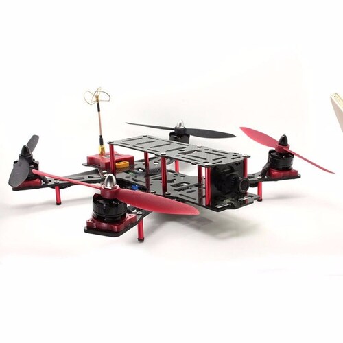 Drone Night Hawk Pro 280, Racer, Fibras de Vidrio y Carbono