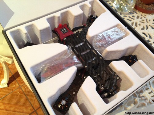 Drone Night Hawk Pro 280, Racer, Fibras de Vidrio y Carbono