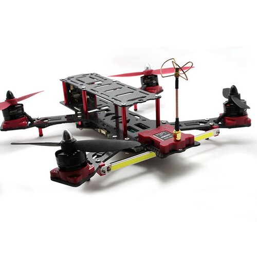 Drone Night Hawk Pro 280, Racer, Fibras de Vidrio y Carbono