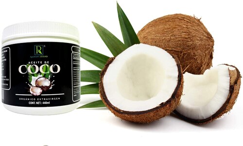 Aceite de Coco Orgánico Extra Virgen 100% NATURAL