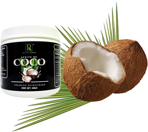 Aceite de Coco Orgánico Extra Virgen 100% NATURAL