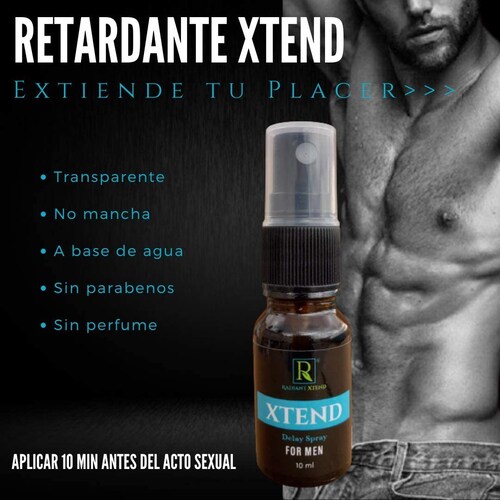Retardante XTEND Pocket 10ml Desensibilizante masculino Radiant