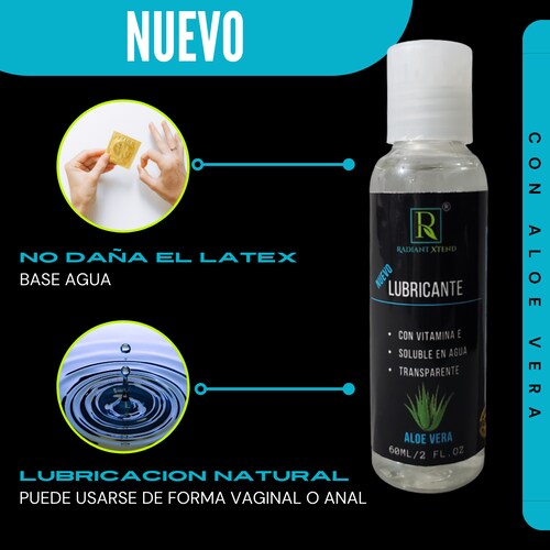 GEL LUBRICANTE INTIMO XTEND TRANSPARENTE NO GRASO BASE AGUA, PROTEGE AL  LATEX 60 ML