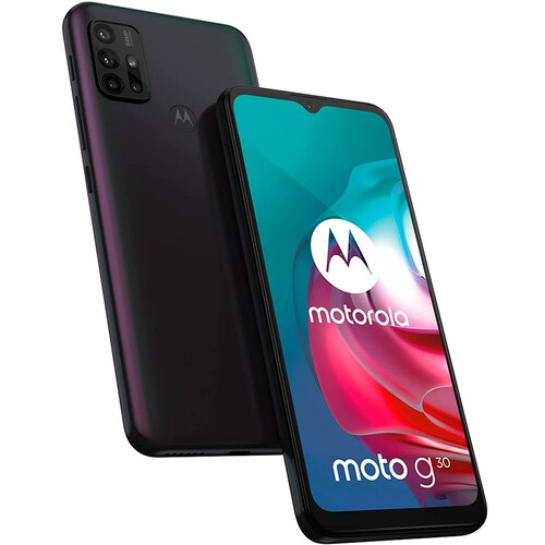 Celular Motorola Moto G30 128GB 6GB RAM Perla Obscura XT2129-2 Nuevo
