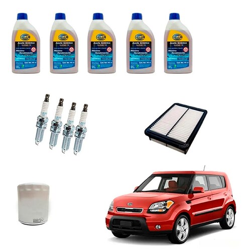 Kit Afinación Para Kia Soul 1.6 Aceite 5w30 Original