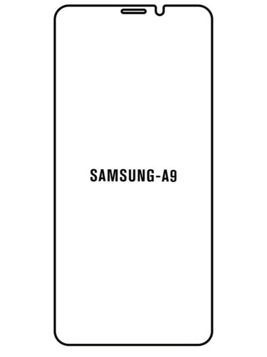 Jeco 99F Kit de Mica Hidrogel AZUL Frontal+Trasera Samsung  A9  2019