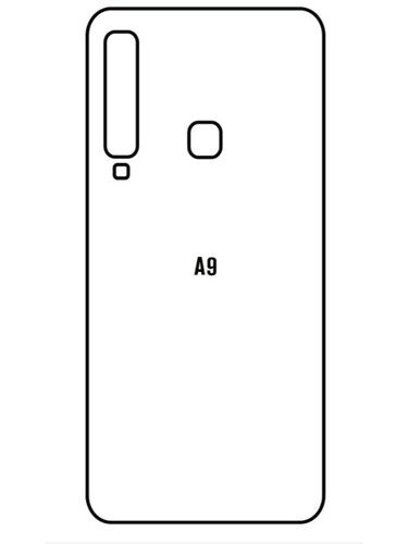 Jeco 99F Kit de Mica Hidrogel AZUL Frontal+Trasera Samsung  A9  2019