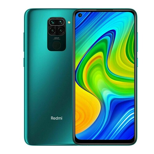 Celular Redmi NOTE 9 -128GB/4GB - Verde - Dual Sim + MicroSD 32gb + Power Bank