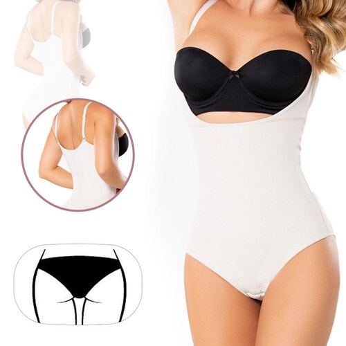 Faja Colombiana De Microlátex Termoreductora Moldeadora De Figura, Fajas Colombianas Reductoras, Faja Body Mujer.