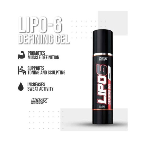 Quemagrasa Nutrex Lipo 6 Defining Gel 120 ml