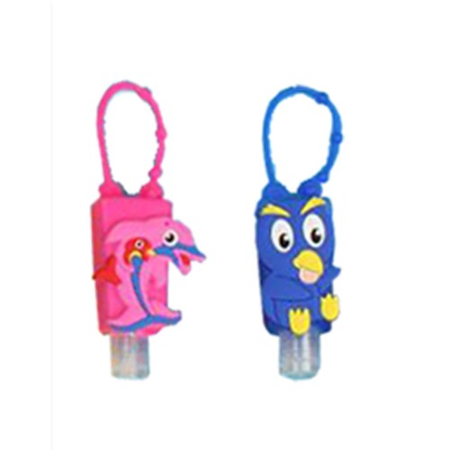 Aleissi 3pz Botellas Para Gel Antibacterial Figuras Surtida Animales