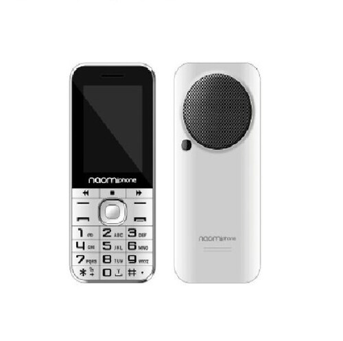 Celular Naomi N40 Plata Bocina Grande 2G
