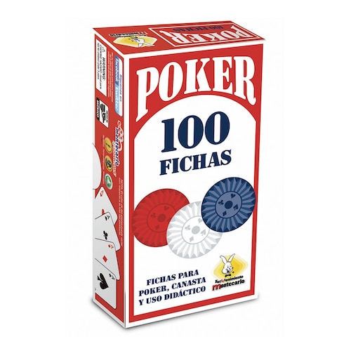 Fichas Póker Grandes Montecarlo Casino Black Jack Colores