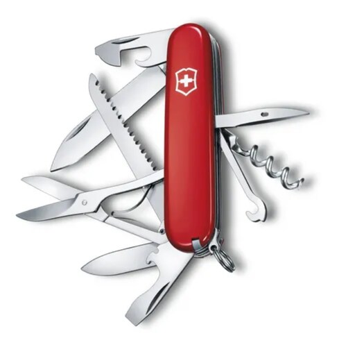 NAVAJA HUNTSMAN ROJA 15 USOS 9.10 CM - 1.3713 - VICTORINOX