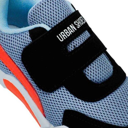 Kit de 2 pares de tenis marca Urban Shoes para niño, azul y blanco 640 992433