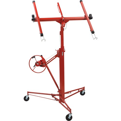 GRUA Polipasto para paneles y paneles de yeso Ironton - 150 Lb. Capacidad, 11 pies. Elevar - INSTLADOR DE HOJAS DE TABLAROCA