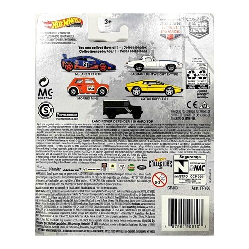 Hot Wheels Premium British Horse Power - Land Rover Defender 110 Hard Top